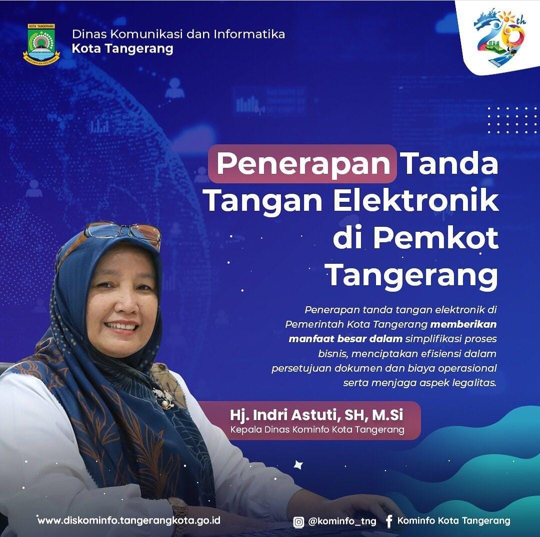 Penerapan Tanda Tangan Elektronik di Pemkot Tangerang 
